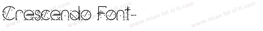 Crescendo Font字体转换